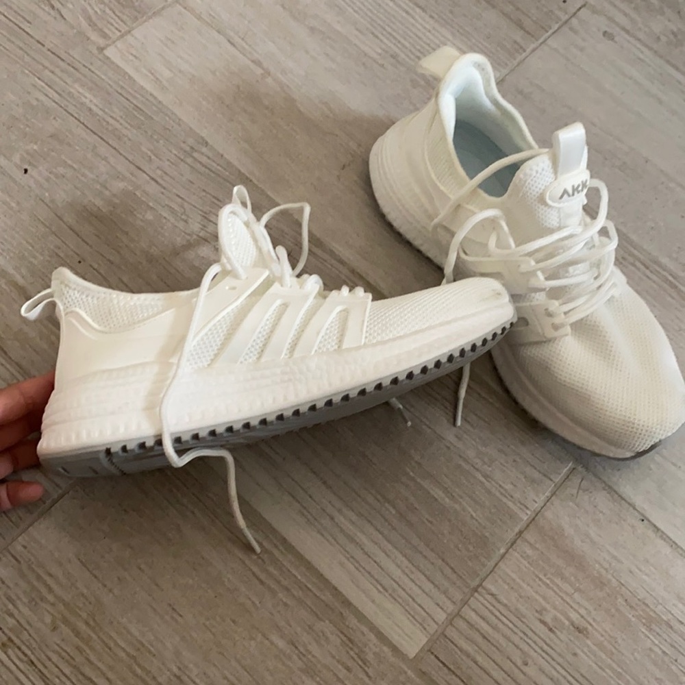 White sneakers